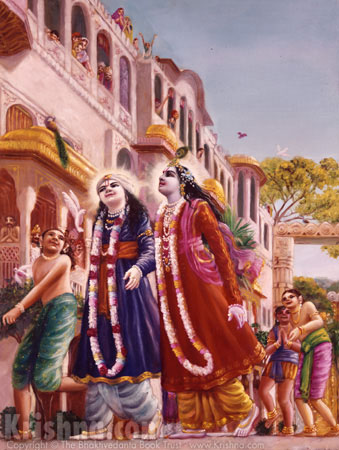 Krishna Enters Mathura