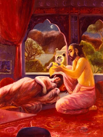 26 I (artigo - krishna) Krishna, Sua Posição, Seu Nascimento e Sua Morada (Janmastami 28) (6500) (pn) (da)13