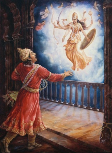 26 I (artigo - krishna) Krishna, Sua Posição, Seu Nascimento e Sua Morada (Janmastami 28) (6500) (pn) (da)14