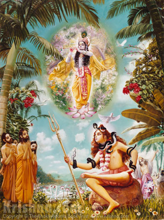 Lord Shiva and the Prachetas