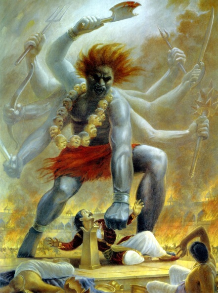 21 SI (história - Semideuses e Semideusas) Shiva e Daksha (7000)3